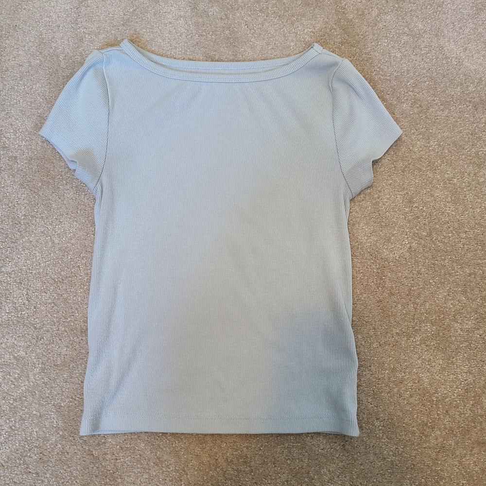 Aeropostale Light Blue Kids Short Sleeve Tee